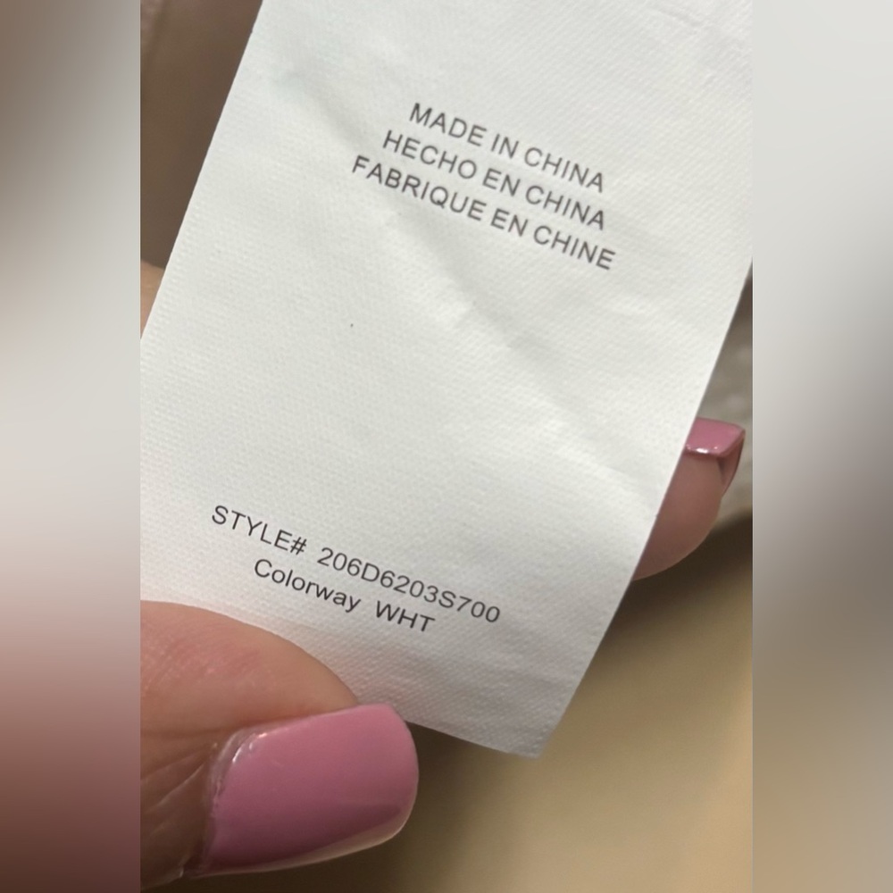 Bebe Geometric Pattern Sequin Mini Skirt Lined Si… - image 6